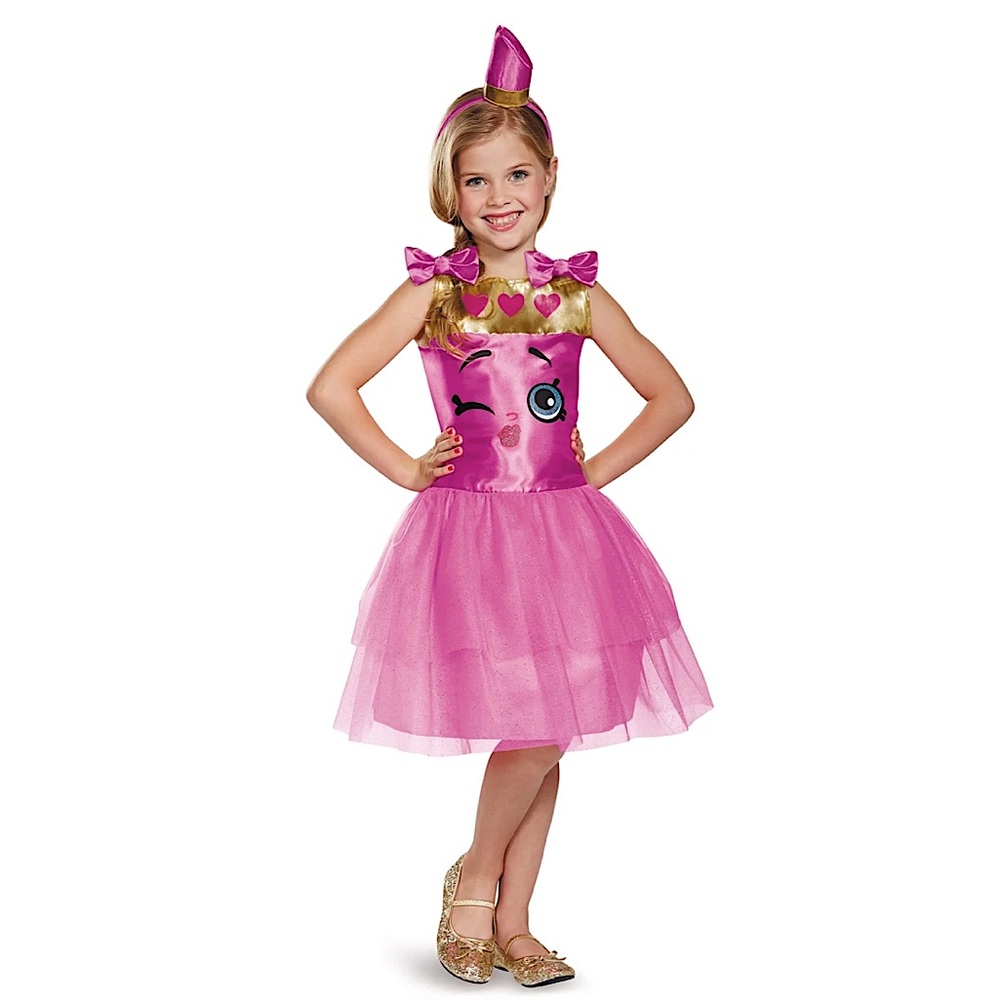 KIDS GIRLS LIPPY LIPS SHOPKINS HALLOWEEN COSTUME